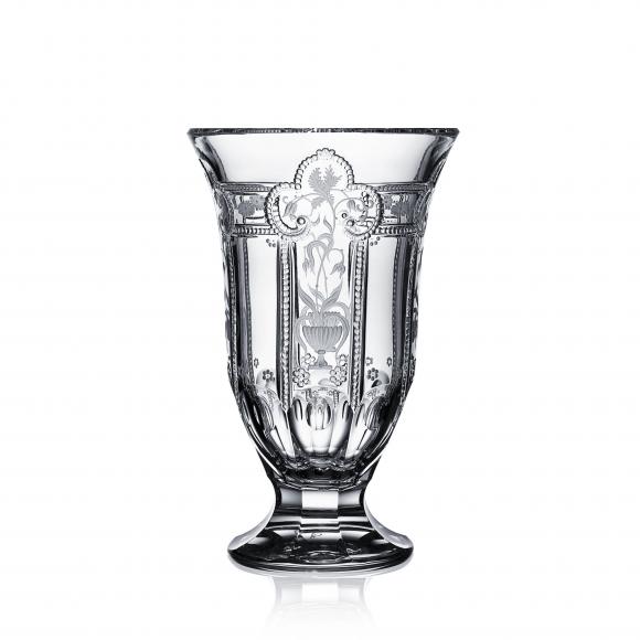 Imperial Clear Footed Vase 8